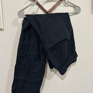 Quince Black Linen Pants